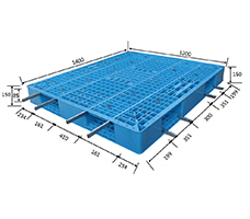 1412雙面網(wǎng)格塑料托盤(pán)