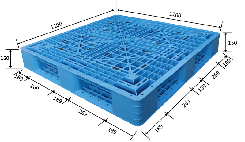 1111田字網(wǎng)格塑料托盤