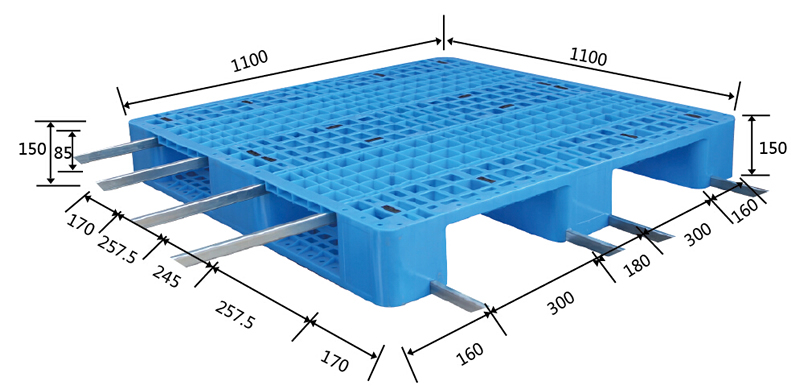 1111川字網(wǎng)格塑料托盤