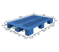 1280九腳網(wǎng)眼塑料托盤